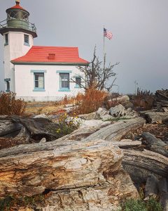 Point Robinson lighthouse on Vashon Island