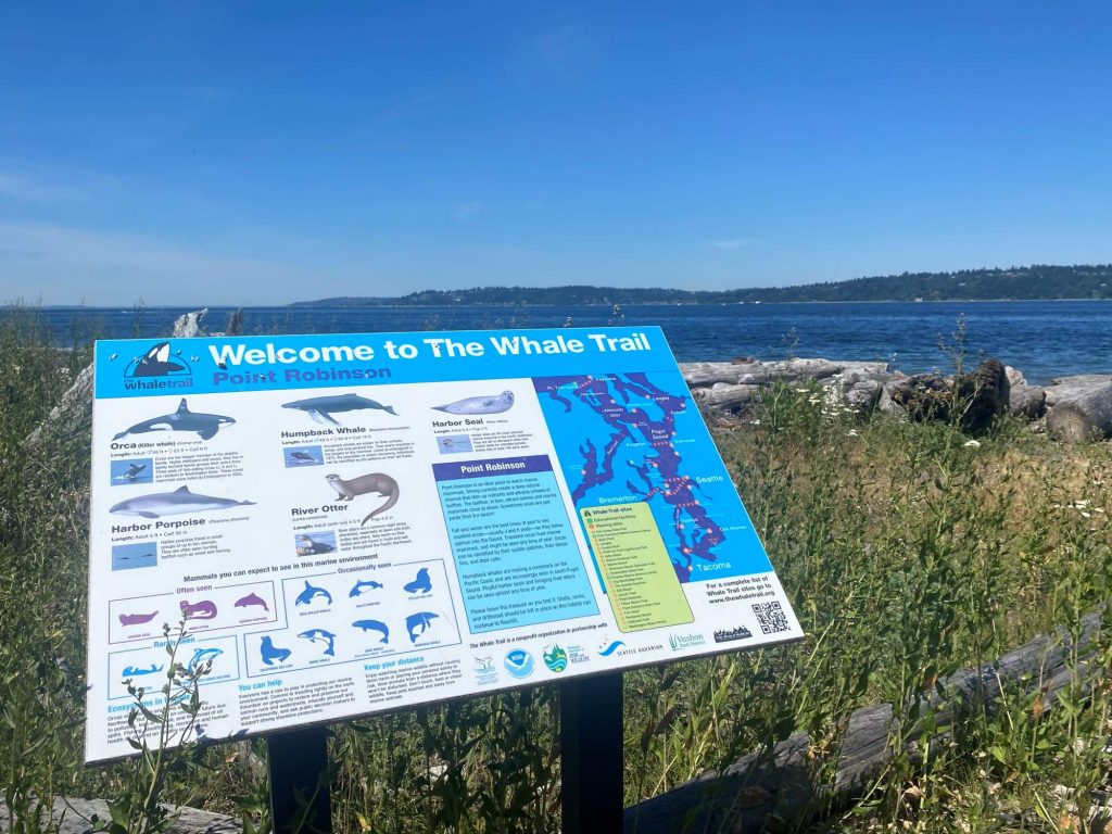| Vashon Maury Island Point Robinson Park Puget Sound Whale Trail Maury Island Vashon Island Washington