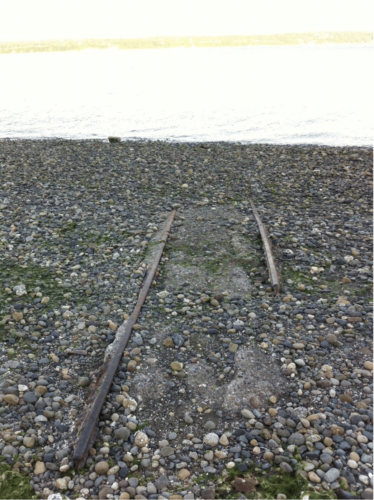 Old Track on Beach